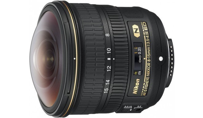 Nikon AF-S Fisheye Nikkor 8-15mm f/3.5-4.5E ED lens