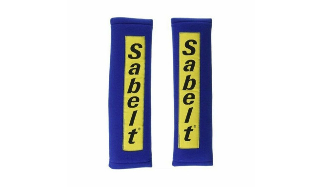 Seat Belt Pads Sabelt F1 Nomex Zip fastener (2 uds) - Blue