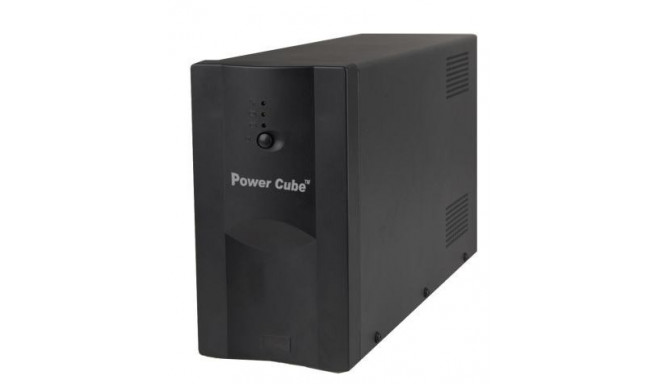 Gembird UPS-PC-1202AP uninterruptible power supply (UPS) Line-Interactive 1.2 kVA 720 W 4 AC outlet(