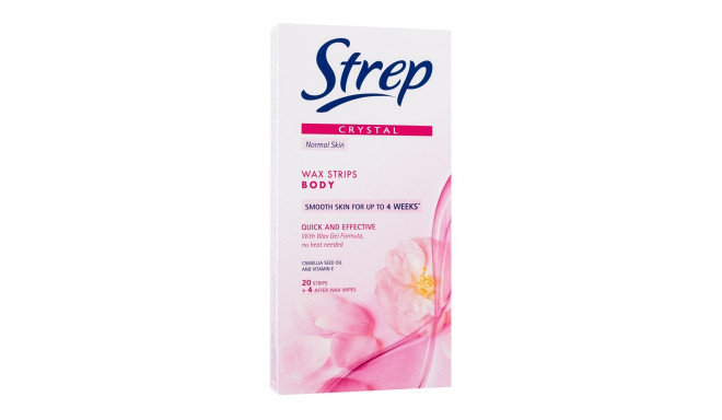 Strep Crystal Wax Strips Body Quick And Effective (20ml)