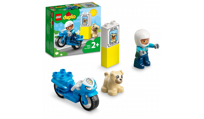 10967 LEGO® DUPLO® Town Policijas motocikls