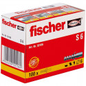 Naastud Fischer S6 50106 Laiendamine 100  Tükid, osad 6 x 40 mm