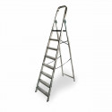 Folding ladder EDM Aluminium (52 x 11 x 241 cm)