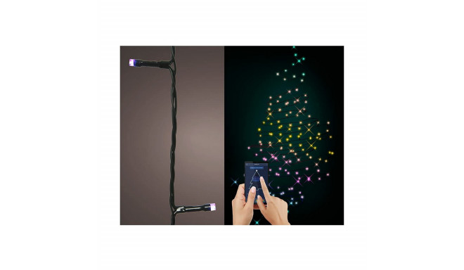 Wreath of LED Lights Lumineo Multicolour 9,9 m