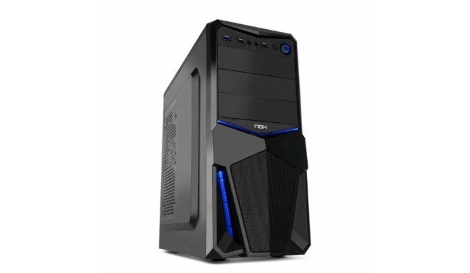 ATX Pus-torņveida Kārba NOX PAX (NXPAX) USB 3.0 Melns