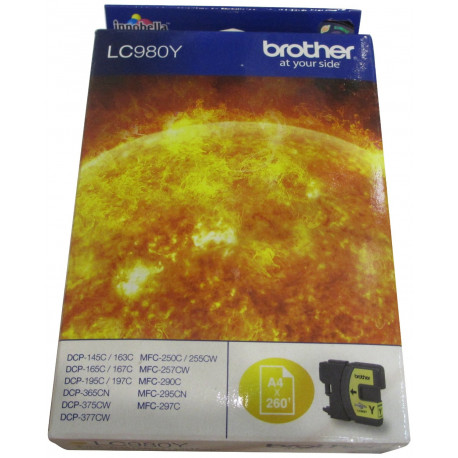 Brother Ink Yellow LC-980Y