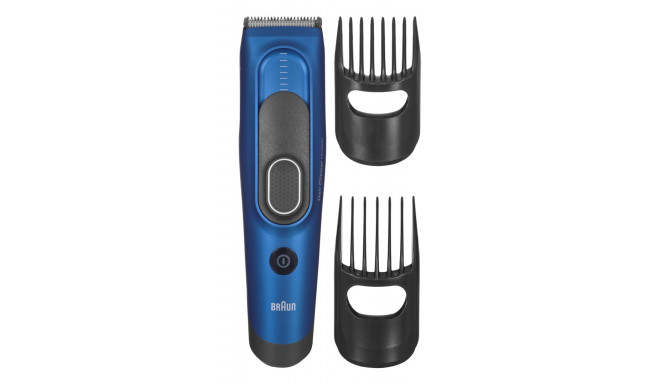 Braun hair clipper HC5030, black/blue
