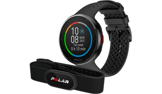 Polar Pacer Pro M-L, hall/must + H10 pulsivöö