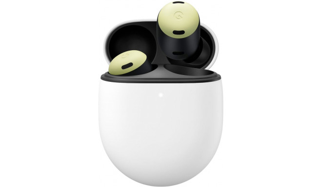 Google wireless earbuds Pixel Buds Pro, lemongrass