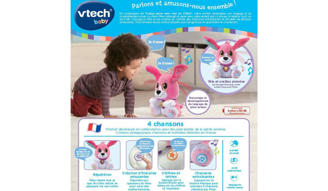 Pehme mänguasi häälega Vtech Baby Doggie Talk to me (FR) Koer