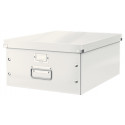 Hoiukarp kokkupandav Leitz WOW Click&Store valge, Large 369x200x482mm (A3), lam.kartong,
