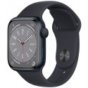 Apple Watch 8 GPS 41mm Sport Band, midnight (MNP53EL/A)