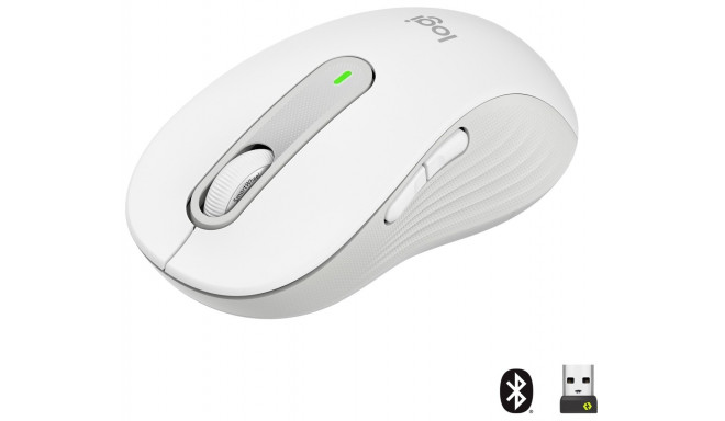 Logitech Signature M650 L juhtmevaba hiir 2000 DPI, valge