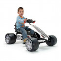 Kartauto Injusa Mercedes Benz Pedaalid Valge (89 x 60 x 50 cm)