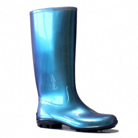 WOMEN BOOTS 100P ULTA BLUE SIZE 37