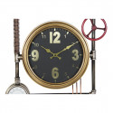 Sienas pulkstenis DKD Home Decor Vārsti Stikls Bronza Dzelzs (50,5 x 12 x 73 cm)
