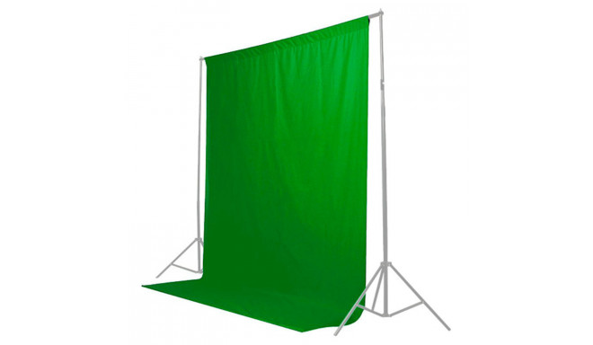 Caruba taustariie 2x3m, chroma key green