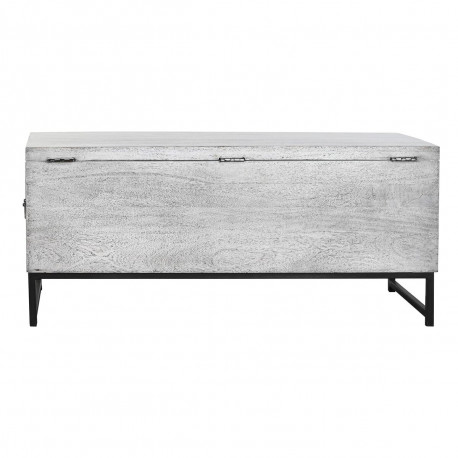 Laegas DKD Home Decor Keraamiline Hall Valge Mangopuit (116 x 40 x 50 cm)