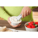 Quirky Scoop - Measuring Spoon and Spreading Knife (White)