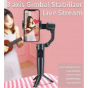 Mocco Handheld 3-Axis Gimbal Stabilizer F3 with Tripod for Smartphones - 4-6.5"