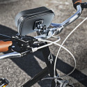 Bike holder waterproof with zip and hood 4,8" - 5,5"