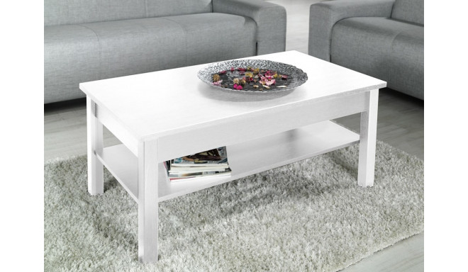 Cama coffee table UNI 110/60/47 white mat