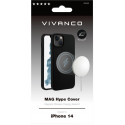Vivanco kaitseümbris Mag Hype Apple iPhone 14, must (63445)
