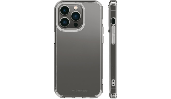 Vivanco case Safe&Steady Anti Shock Apple iPhone 14 Pro, transparent (63473)