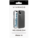 Vivanco case Safe&Steady Anti Shock Apple iPhone 14, transparent (63454)