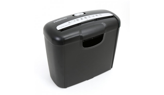 OMEGA PAPER SHREDDER ONP601S STRIP CUT 6 SHEETS P-2 10L 42105