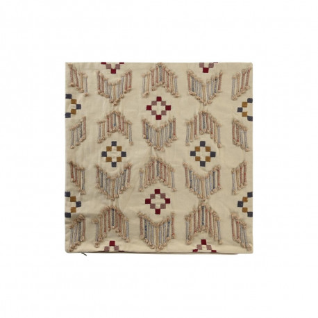 Spilvendrāna DKD Home Decor Bēšs 50 x 1 x 50 cm