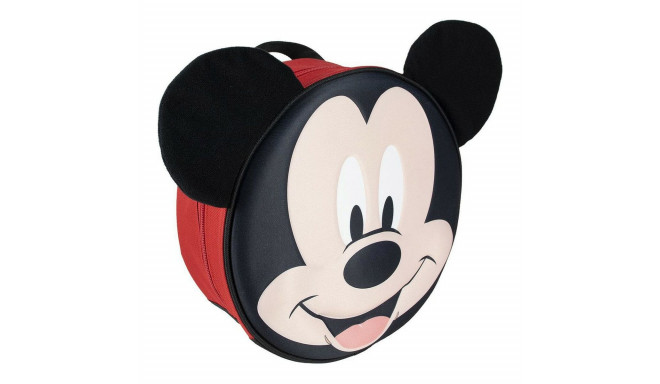 3D-Laste seljakott Mickey Mouse black (9 x 27 x 27 cm)