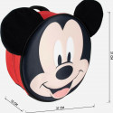 3D-Laste seljakott Mickey Mouse black (9 x 27 x 27 cm)