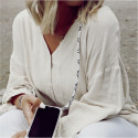 Lookabe kaitseümbris Necklace Snake Edition iPhone X/Xs, silver snake (loo018)