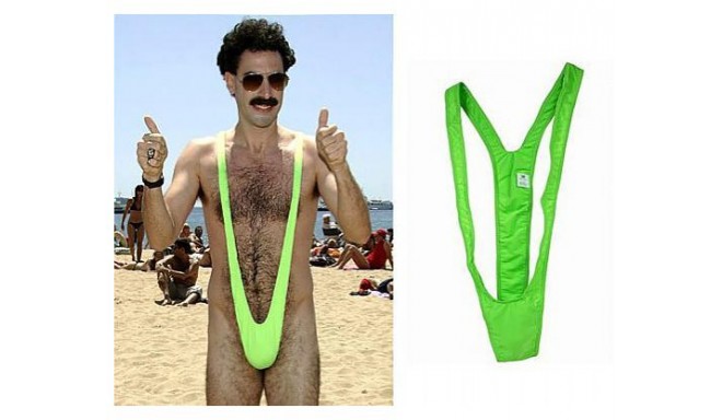 The3 Party trikoo Borat Mankini