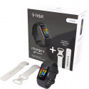 Fitbit Charge 5 Gift Pack, must/valge