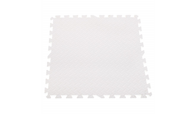 Vahtmaterjalist puzzle matt lastele valge 60x60 4tk