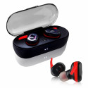 V.Silencer juhtmevabad kõrvaklapid Ture Wireless Earbuds, must/punane