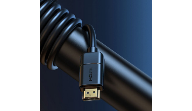 Baseus HDMI 2.0 kaabel 4K 60 Hz 3D HDR 18 Gbps 1 m must (CAKGQ-A01)