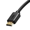 Baseus HDMI 2.0 cable 4K 60 Hz 3D HDR 18 Gbps 1 m black (CAKGQ-A01)
