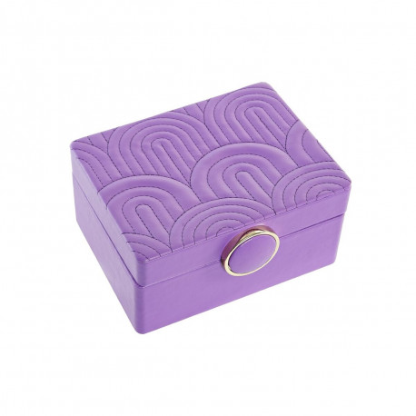 DKD Home Decor jewelry box MDF 23x17x10cm, purple