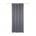 Curtains Atmosphera Opaque Grey Polyester 2 Units (135 x 240 cm)