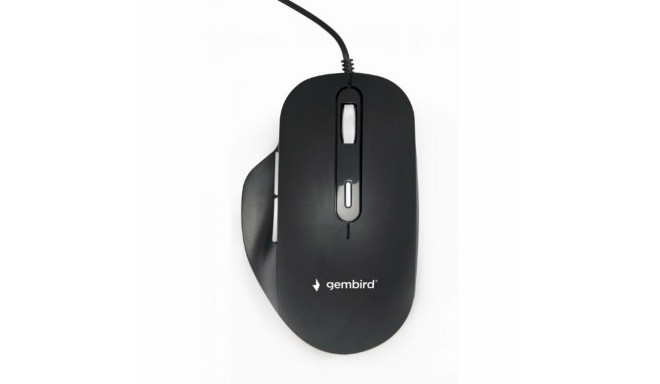 Mouse with Cable and Optical Sensor GEMBIRD MUS-6B-02 3600 DPI