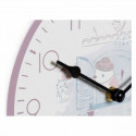 Настенное часы DKD Home Decor Детский Деревянный MDF (2 pcs) (24 x 3 x 24 cm)
