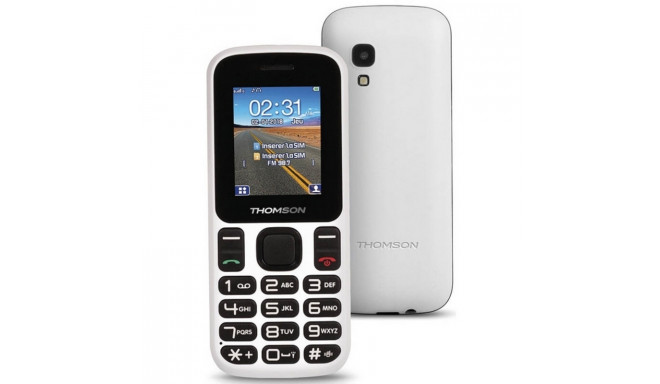 Mobiiltelefon vanematele inimestele Thomson TLINK T12 1,77" Bluetooth VGA FM Valge