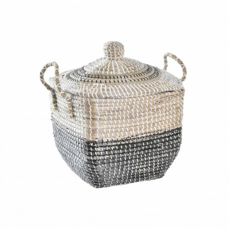 Dekoratiivkorv DKD Home Decor Hall Naturaalne Boho 45 x 35 x 43 cm