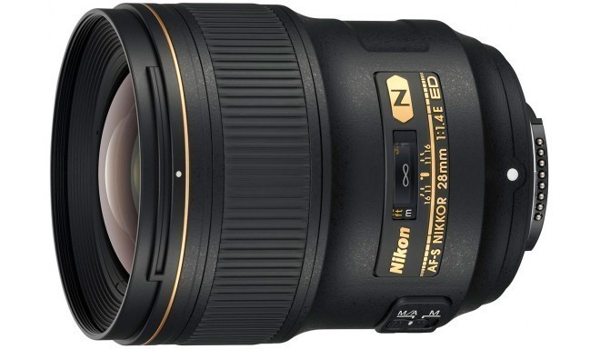 Nikon AF-S Nikkor 28mm f/1.4E ED objektīvs