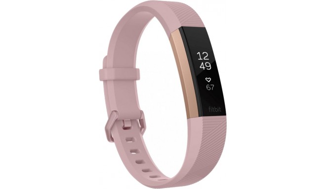 Fitbit aktivitātes trekeris Alta HR L, rozā/zeltrozā