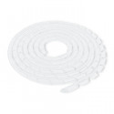 Cable organizer 14mm 10m, white