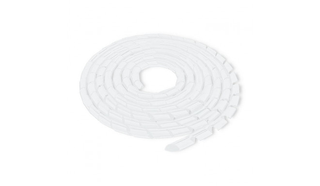 Cable organizer 14mm 10m, white